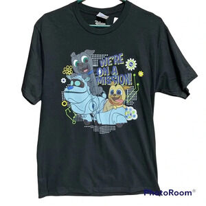 Disney black mens T-shirt size M NWOT